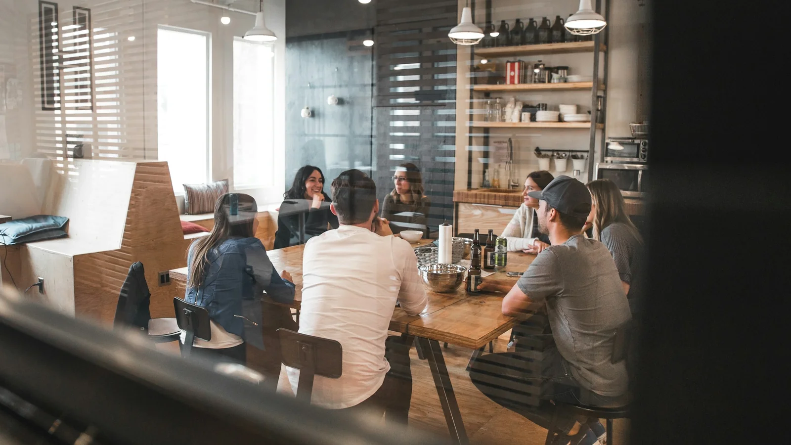 Professional services illustrative workplace photograph