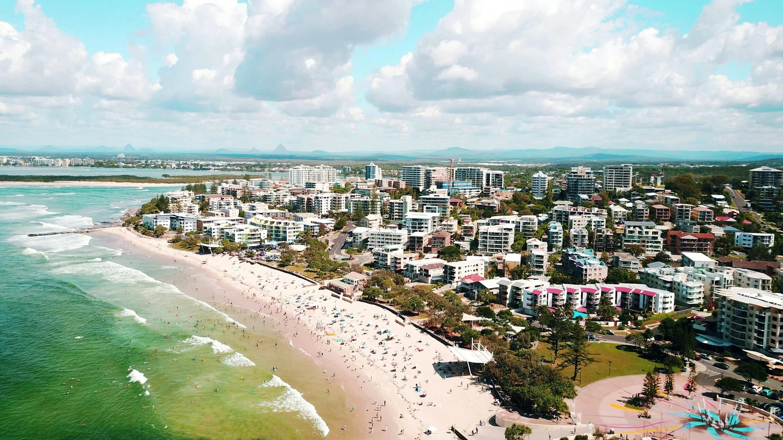 A view of Queensland’s Sunshine Coast